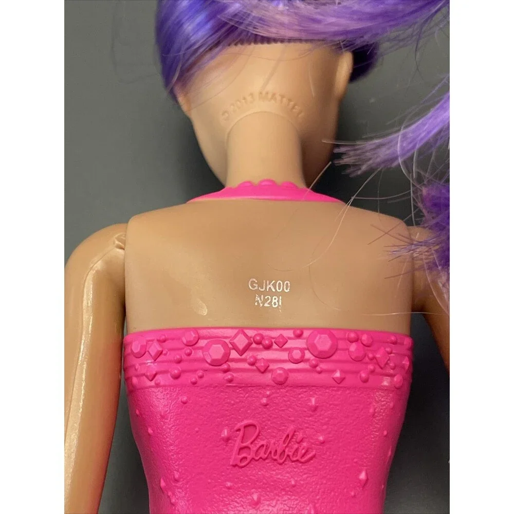 Mattel - Barbie Dreamtopia: Fairy Doll with Purple Hair - No Accessories